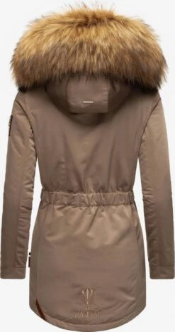 Marikoo Manteaux Dhiver Manteau D’hiver Sanakoo Femme Noisette -Veste Mode cd325cc67ce16c3ff40e850a4ddb8fb6