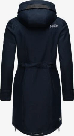 Marikoo Parkas Parka Mi-saison Femme Bleu Marine -Veste Mode ce4367d74cf865ec6be88aceba6312e5