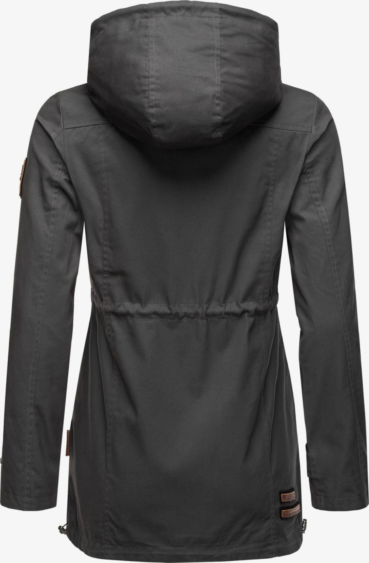 Marikoo Parkas Parka Mi-saison Nyokoo Femme Anthracite 5 Marikoo Parkas Parka Mi-saison Nyokoo Femme Anthracite – Image 3