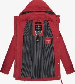 Marikoo Parkas Parka Mi-saison Nyokoo Femme Rouge -Veste Mode d150171419f6be52e8b88902d1a4601a