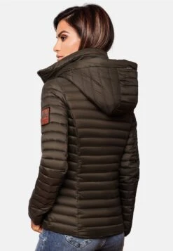 Marikoo Vestes De Mi-saison Veste Mi-saison Löwenbaby Femme Anthracite -Veste Mode d1c855ef29920506be849a39fcc6c98e