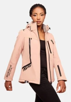 Marikoo Vestes Dhiver Veste D’hiver Femme Rose -Veste Mode d330c7bc0a97b8096985132626088bde