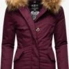 Marikoo Parkas Parka D’hiver Karmaa Femme Bordeaux -Veste Mode d356e372a6b73cfb5a0d115a09274aca