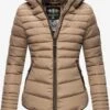 Marikoo Vestes Dhiver Veste D’hiver Amber Femme Beige -Veste Mode d39f76e922ca2bfb77dd80b9b1976d25