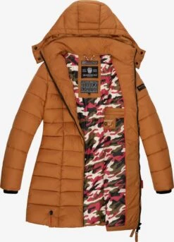 Marikoo Manteaux Courts Manteau D’hiver Abendsternchen Femme Noisette -Veste Mode d447d4b13f07a3199bd8fe4cc8e4addf