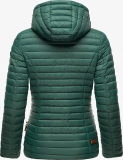 Marikoo Vestes De Mi-saison Veste Mi-saison Asraa Femme émeraude -Veste Mode d4ff23426126f6e0f8619ed678ab7591