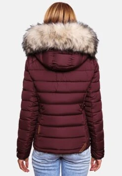 Marikoo Vestes Dhiver Veste D’hiver Lerikaa Femme Bordeaux -Veste Mode d55a542f9837999fe96d71ffad630cec