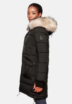 Marikoo Manteaux Dhiver Manteau D’hiver Chaskaa Femme Noir -Veste Mode d6702d96cef4469e67ee74e36c669bee