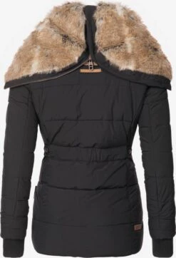 Marikoo Vestes Dhiver Veste D’hiver Nekoo Femme Noir -Veste Mode d7653239f2641c2f03910db9562578ea