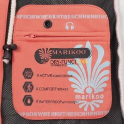 Marikoo Manteaux De Pluie Manteau Fonctionnel Zimtzicke Femme Corail -Veste Mode d790cee8ab41498b1b8ce075dc8d259f