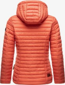 Marikoo Vestes De Mi-saison Veste Mi-saison Asraa Femme Corail -Veste Mode d89e3d0e8381f415b107e4c1b08d58e2