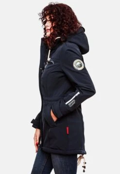 Marikoo Manteaux De Pluie Manteau Fonctionnel Zimtzicke Femme Marine -Veste Mode d8e871b57372ea9ea38e47ff1ff6cea2