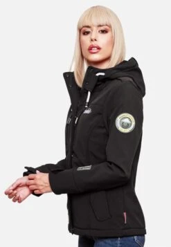 Marikoo Vestes De Mi-saison Veste Mi-saison Femme Noir -Veste Mode dd8e526a313c530f2320b65808ac2af6