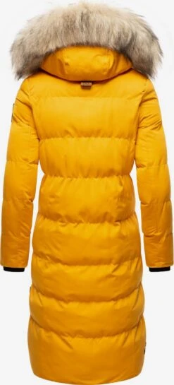 Marikoo Manteaux Dhiver Manteau D’hiver Schneesternchen Femme Jaune -Veste Mode de50d273b5b36b9978d4a66903985c0b