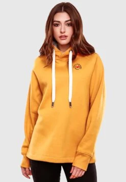 Marikoo Sweats à Capuche Sweat-shirt Airii Femme Jaune -Veste Mode de651bfd3dd903fc7840fd855d8fa1d6