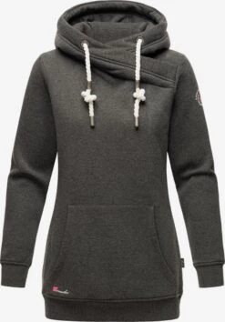 Marikoo Sweats à Capuche Sweat-shirt Izuyaa Femme Gris Foncé