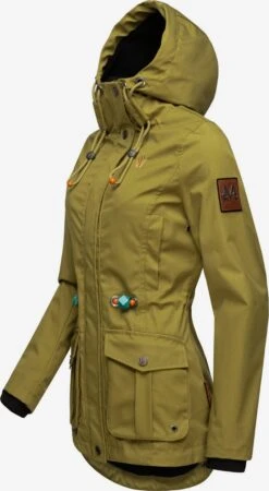 Marikoo Vestes De Mi-saison Veste Mi-saison Babetaa Femme Olive -Veste Mode e054fb43d7edc1f15150280d6a1ec756