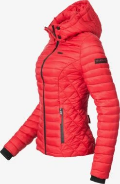 Marikoo Vestes De Mi-saison Veste Mi-saison Samtpfote Femme Rouge 11 Marikoo Vestes De Mi-saison Veste Mi-saison Samtpfote Femme Rouge -Veste Mode e068ff24ed21858f8524182cf1909c3b