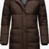 Marikoo Manteaux Dhiver Manteau D’hiver Femme Chocolat -Veste Mode e0b32e343ffcbe82d55b78a7d6a021af