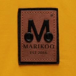 Marikoo Vestes De Mi-saison Veste Mi-saison Brombeere Femme Jaune -Veste Mode e141aafd92de9bbb2aaf24515f94fdcf