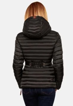 Marikoo Vestes De Mi-saison Veste Mi-saison Aniyaa Femme Noir -Veste Mode e2608afe20972a467299e23f5eb4a182