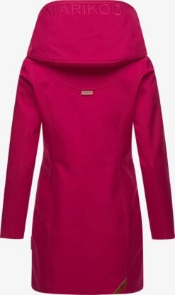 Marikoo Manteaux De Pluie Manteau Fonctionnel Mayleen Femme Magenta -Veste Mode e32662248355a8b5059a6e9c3f383113