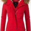 Marikoo Parkas Parka D’hiver Akira Femme Rouge