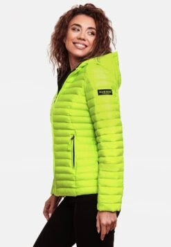 Marikoo Vestes De Mi-saison Veste Mi-saison Asraa Femme Vert Fluo 14 Marikoo Vestes De Mi-saison Veste Mi-saison Asraa Femme Vert Fluo -Veste Mode e37a94f9c001fe5eccb3fd259bd8512a