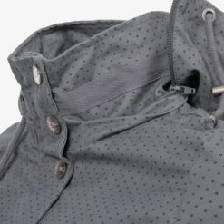 Marikoo Parkas Parka Mi-saison Nyokoo Femme Gris Basalte / Gris Argenté -Veste Mode e4244d88c5297c89ee024278509b7268