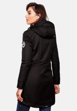 Marikoo Parkas Parka Mi-saison Femme Noir -Veste Mode e5800ce0630fe912d676c314ca60eb8e