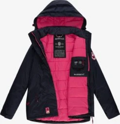 Marikoo Vestes Dextérieur Veste Fonctionnelle Rabeaa Femme Bleu Marine -Veste Mode e712720913ecf13f731354c85bdf8a8c