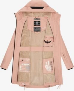 Marikoo Parkas Parka Mi-saison Femme Rose -Veste Mode e7d18e90972cccf649d17b2a3b531dfb