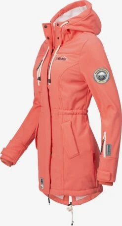 Marikoo Manteaux De Pluie Manteau Fonctionnel Zimtzicke Femme Corail -Veste Mode e862bcd2942a995837a3cb2768cf54d2