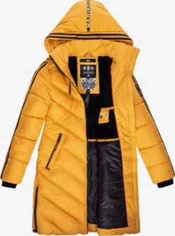 Marikoo Manteaux Dhiver Manteau D’hiver Armasa Femme Jaune -Veste Mode e8f5645e5e56d5dc5138ea3276f907e7