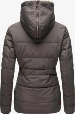 Marikoo Vestes Matelassées Veste D’hiver Nekoo Femme Taupe -Veste Mode e9b11e5148fa2a69e5349e150566c26f