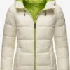 Marikoo Vestes Dhiver Veste D’hiver Leandraa Femme Blanc -Veste Mode eac4a9acaecfd950747fbcf13506d76c