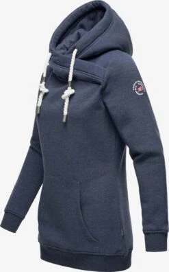 Marikoo Sweats à Capuche Sweat-shirt Izuyaa Femme Marine -Veste Mode eef12fb7257149657afef09a1afe08c8