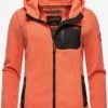 Marikoo Vestes Dextérieur Veste En Polaire Mount Iwaki Femme Orange -Veste Mode ef612fe064b8375caf534143a8c001b5