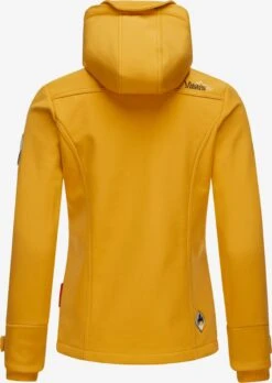 Marikoo Vestes De Mi-saison Veste Mi-saison Kleine Zicke Femme Jaune -Veste Mode ef6b98ce395e1066f391bd3576cf5a20