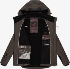 Marikoo Vestes Dhiver Veste D’hiver Femme Marron -Veste Mode f03027613b34488bfb3e97e7d779c8bd