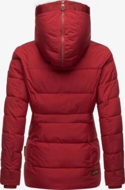 Marikoo Vestes Dhiver Veste D’hiver Nekoo Femme Rouge -Veste Mode f22978266cdefe7bc58c7871604249db