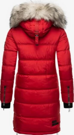 Marikoo Manteaux Dhiver Manteau D’hiver Chaskaa Femme Rouge -Veste Mode f305282f14477bdf83cc269f1322966c