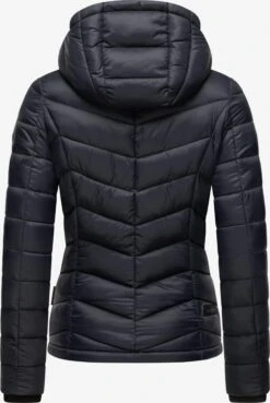 Marikoo Vestes De Mi-saison Veste Mi-saison Kuala Femme Bleu Marine -Veste Mode f404c32d3bf4f90064d41c32deef73d3