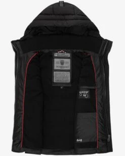 Marikoo Vestes Sans Manches Gilet Taisaa Femme Noir -Veste Mode f441ea7fe6f697f0fb0a5ce5a1f9f761