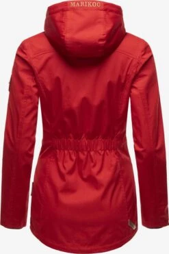Marikoo Vestes De Mi-saison Veste Mi-saison Babetaa Femme Rouge Cerise -Veste Mode f49efa06cde5d69d9bd575833ff45ae9