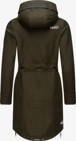 Marikoo Parkas Parka Mi-saison Femme Olive -Veste Mode f4bba36188d16f7b60c4f6057c2069a6