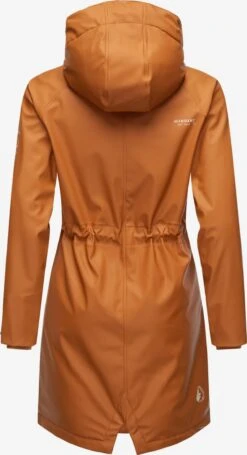 Marikoo Manteaux De Pluie Manteau Fonctionnel Femme Orange -Veste Mode f578f3f8de9d656d1d8ebe232922aefe