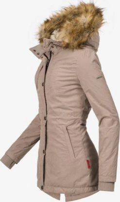 Marikoo Parkas Parka D’hiver Akira Femme Camel -Veste Mode f6397c1fa6ed3d8a5fbe8fabea556cb3