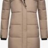 Marikoo Manteaux Dhiver Manteau D’hiver Femme Taupe -Veste Mode f63b0bf92f43f1c6b6f8c74d2e52d7f2