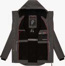 Marikoo Parkas Parka Mi-saison Babetaa Femme Anthracite -Veste Mode f6a96f5545409f3278556abcc411b27e